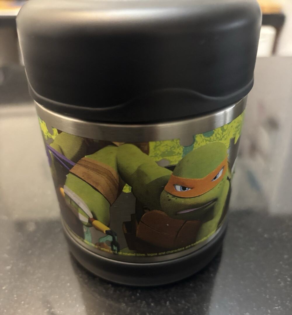 Teenage Mutant Ninja Turtles TMMT Thermos 10 oz Food Jar Insulated Lunch Box